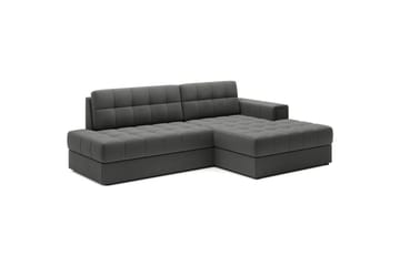 Seksjon Eltap Blezalt 240x150x82 cm - Sola 6, Mørk grå, Høyre - Møbler - Sofaer - Sovesofaer - Sovesofa divan