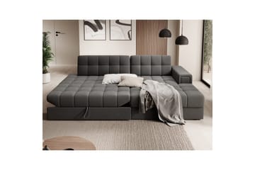 Seksjon Eltap Blezalt 240x150x82 cm - Sola 6, Mørk grå, Høyre - Møbler - Sofaer - Sovesofaer - Sovesofa divan