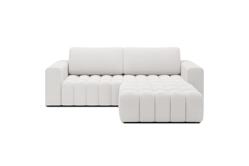 Seksjon Eltap Bonett 250x175x92 cm - Jaffray 01, Hvit, Høyre - Møbler - Sofaer - Sovesofaer - Sovesofa divan