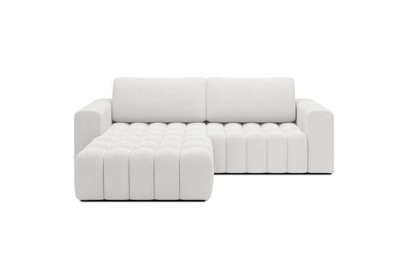 Seksjon Eltap Bonett 250x175x92 cm - Jaffray 01, Hvit, Venstre - Møbler - Sofaer - Sovesofaer - Sovesofa divan