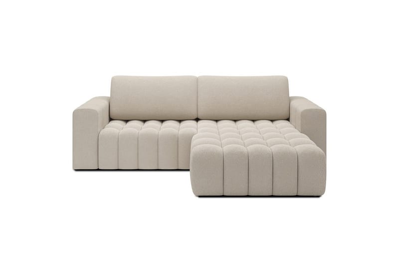 Seksjon Eltap Bonett 250x175x92 cm - Jaffray 18, Beige, Høyre - Møbler - Sofaer - Sovesofaer - Sovesofa divan