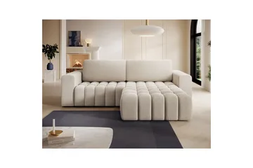 Seksjon Eltap Bonett 250x175x92 cm - Jaffray 18, Beige, Høyre - Møbler - Sofaer - Sovesofaer - Sovesofa divan