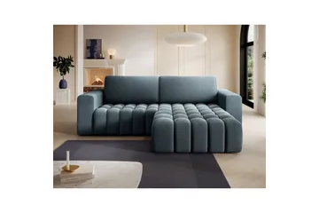 Seksjon Eltap Bonett 250x175x92 cm - Jaffray 40, Blå, Høyre - Møbler - Sofaer - Sovesofaer - Sovesofa divan