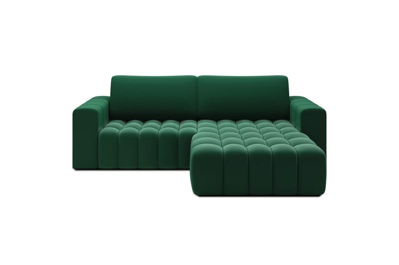 Seksjon Eltap Bonett 250x175x92 cm, Kronos 19, Mørk grønn, Høyre