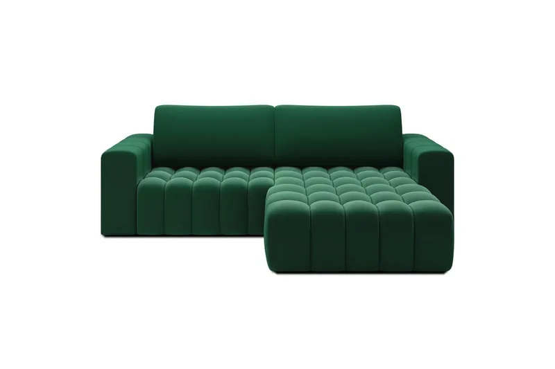 Seksjon Eltap Bonett 250x175x92 cm, Kronos 19, Mørk grønn, Høyre