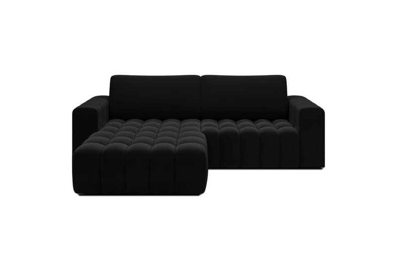 Seksjon Eltap Bonett 250x175x92 cm - Matt Velvet 99, Blå, Venstre - Møbler - Sofaer - Sovesofaer - Sovesofa divan