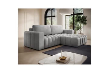 Seksjon Eltap Bonett 250x175x92 cm - Monolith 84, Lys Grå, Høyre - Møbler - Sofaer - Sovesofaer - Sovesofa divan