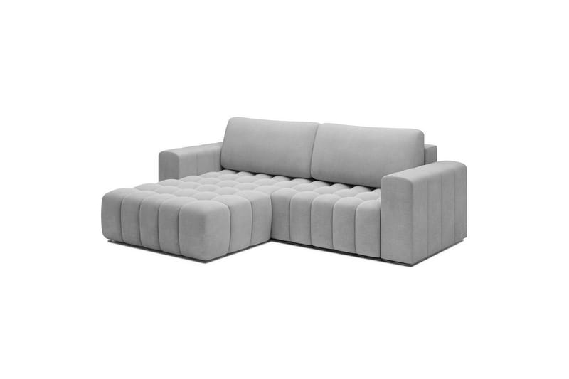 Seksjon Eltap Bonett 250x175x92 cm - Monolith 84, Lys Grå, Venstre - Møbler - Sofaer - Sovesofaer - Sovesofa divan