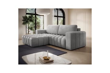 Seksjon Eltap Bonett 250x175x92 cm - Monolith 84, Lys Grå, Venstre - Møbler - Sofaer - Sovesofaer - Sovesofa divan