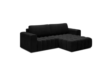 Seksjon Eltap Bonett 250x175x92 cm - Monolith 97, Mørk Grå, Høyre - Møbler - Sofaer - Sovesofaer - Sovesofa divan