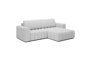 Seksjon Eltap Bonett 250x175x92 cm - Royal 01, Hvit, Høyre - Møbler - Sofaer - Sovesofaer - Sovesofa divan