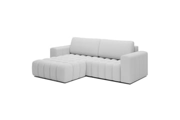Seksjon Eltap Bonett 250x175x92 cm - Royal 01, Hvit, Venstre - Møbler - Sofaer - Sovesofaer - Sovesofa divan