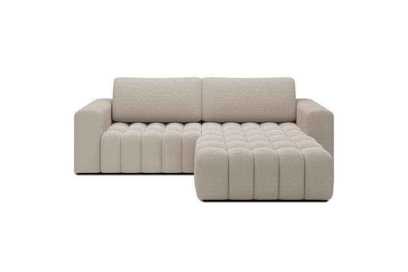 Seksjon Eltap Bonett 250x175x92 cm - Royal 18, Beige, Høyre - Møbler - Sofaer - Sovesofaer - Sovesofa divan