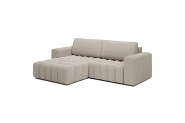 Seksjon Eltap Bonett 250x175x92 cm - Royal 18, Beige, Venstre - Møbler - Sofaer - Sovesofaer - Sovesofa divan