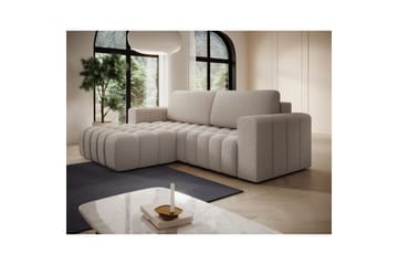 Seksjon Eltap Bonett 250x175x92 cm - Royal 18, Beige, Venstre - Møbler - Sofaer - Sovesofaer - Sovesofa divan