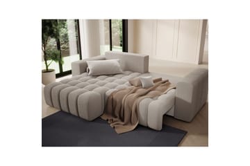 Seksjon Eltap Bonett 250x175x92 cm - Royal 18, Beige, Venstre - Møbler - Sofaer - Sovesofaer - Sovesofa divan