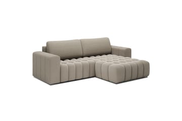 Seksjon Eltap Bonett 250x175x92 cm - Royal 20, Beige, Høyre - Møbler - Sofaer - Sovesofaer - Sovesofa divan