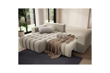 Seksjon Eltap Bonett 250x175x92 cm - Royal 20, Beige, Venstre - Møbler - Sofaer - Sovesofaer - Sovesofa divan
