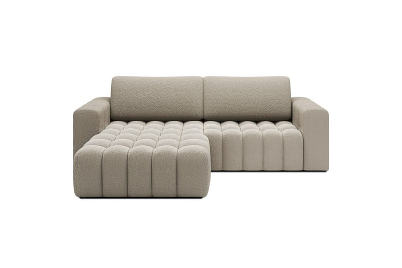 Seksjon Eltap Bonett 250x175x92 cm - Royal 20, Beige, Venstre - Møbler - Sofaer - Sovesofaer - Sovesofa divan