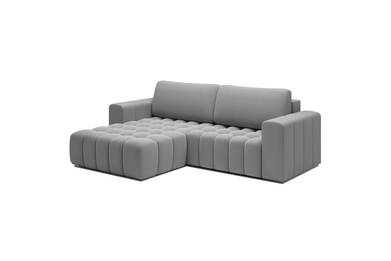 Seksjon Eltap Bonett 250x175x92 cm - Paros 05, Lysegrå, Venstre - Møbler - Sofaer - Sovesofaer - Sovesofa divan
