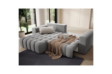Seksjon Eltap Bonett 250x175x92 cm - Paros 05, Lysegrå, Venstre - Møbler - Sofaer - Sovesofaer - Sovesofa divan