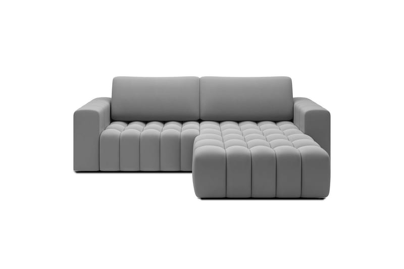 Seksjon Eltap Bonett 250x175x92 cm - Paros 05, Lysegrå, Høyre - Møbler - Sofaer - Sovesofaer - Sovesofa divan