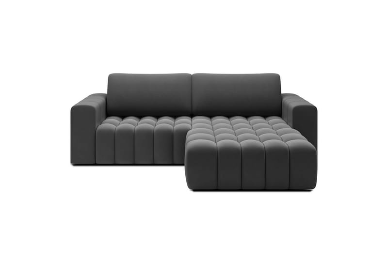 Seksjon Eltap Bonett 250x175x92 cm - Paros 06, grå, Høyre - Møbler - Sofaer - Sovesofaer - Sovesofa divan