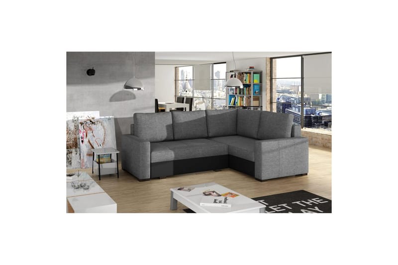 Seksjon Eltap Corona 235x162x90 cm - Sawana 21, Soft 11, Høyre - Møbler - Sofaer - Sovesofaer - Hjørnesovesofa