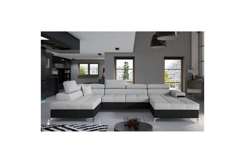 Seksjon Eltap Eduardo 337x205x88 cm - Sawana 21, Soft 11, Venstre - Møbler - Sofaer - Sovesofaer - Sovesofa divan