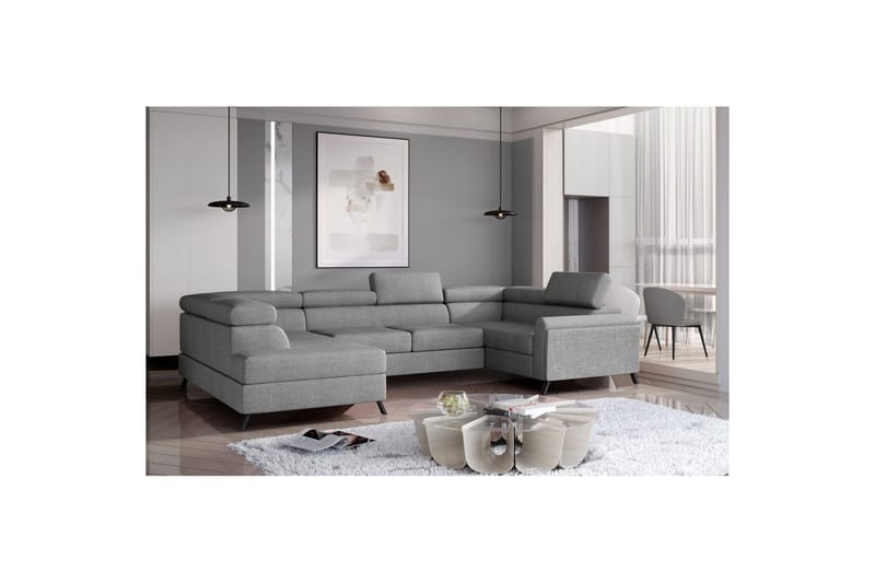 Seksjon Eltap Escada 336x200x92 cm - Sawana 21, Venstre - Møbler - Sofaer - Sovesofaer - Hjørnesovesofa