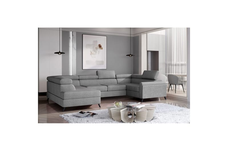 Seksjon Eltap Escada 336x200x92 cm - Sawana 21, Venstre - Møbler - Sofaer - Sovesofaer - Hjørnesovesofa