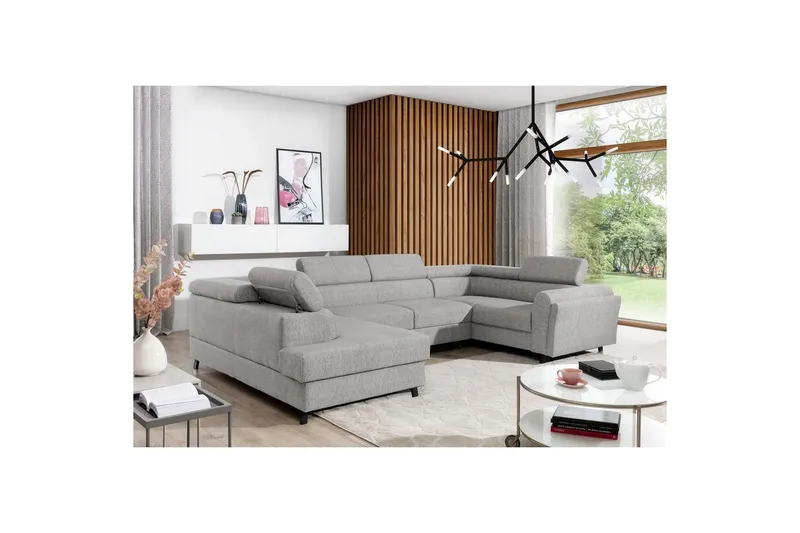 Seksjon Eltap Escada 336x200x92 cm - Palacio 06, Venstre - Møbler - Sofaer - Sovesofaer - Hjørnesovesofa