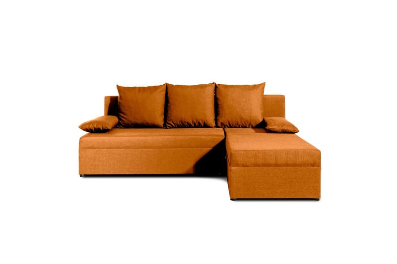 Seksjon Eltap Gino 201x143x90 cm - Nube 45, Gul - Møbler - Sofaer - Sovesofaer - Sovesofa divan