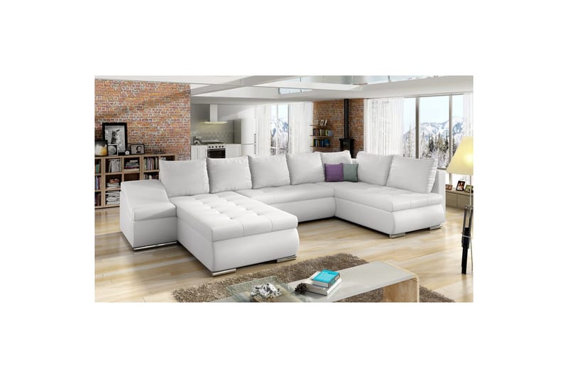 Seksjon Eltap Giovanni 351x82x190 cm, Soft 17, Venstre