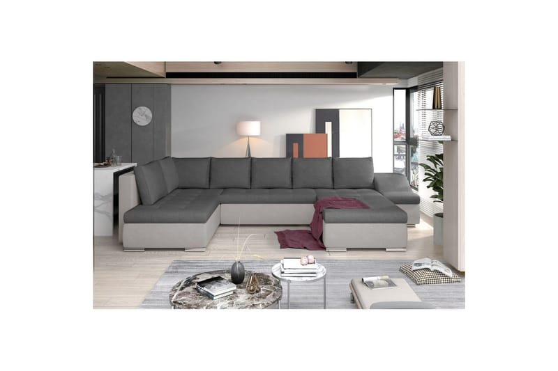 Seksjon Eltap Giovanni 351x82x190 cm - Soro 93, Soro 83, Høyre - Møbler - Sofaer - Sovesofaer - Hjørnesovesofa