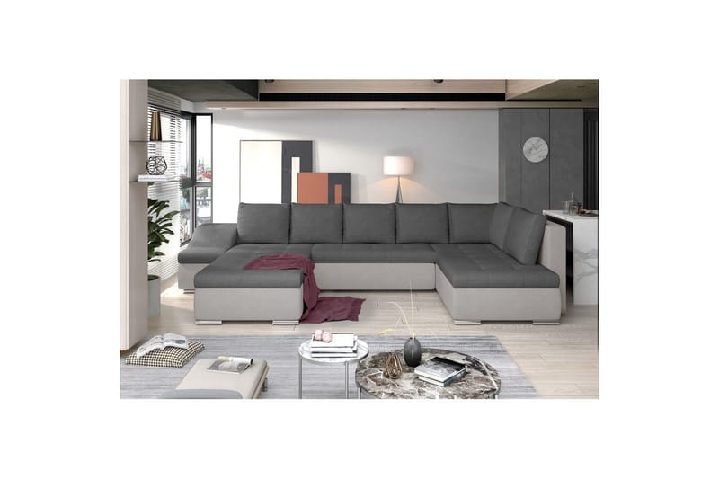 Seksjon Eltap Giovanni 351x82x190 cm, Soro 93, Soro 83, Venstre