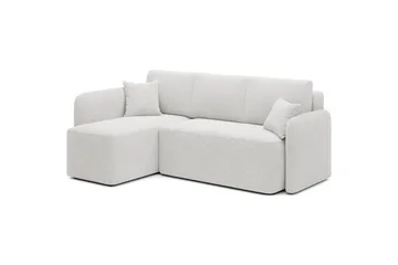 Seksjon Eltap Hadson 206x150x89 cm - Royal 01, Hvit, Venstre - Møbler - Sofaer - Sovesofaer - Sovesofa divan