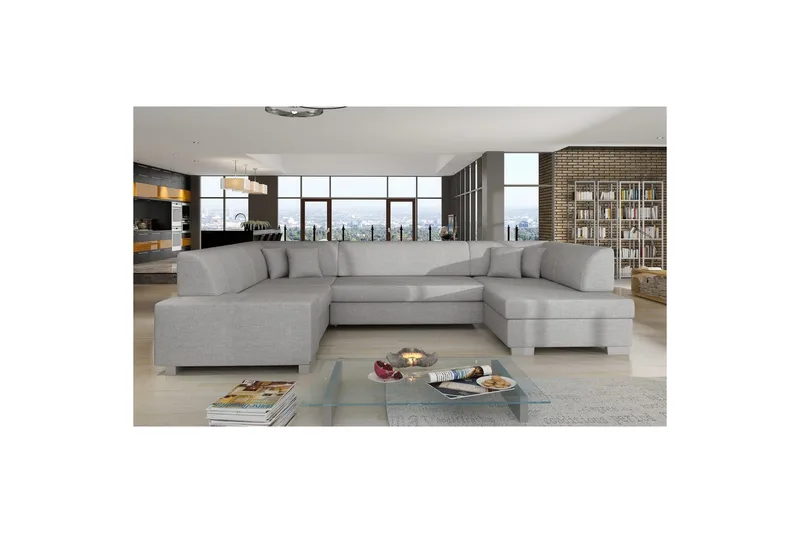 Seksjon Eltap Isloren 322x204x72 cm - Sawana 21, Høyre - Møbler - Sofaer - Sovesofaer - Hjørnesovesofa