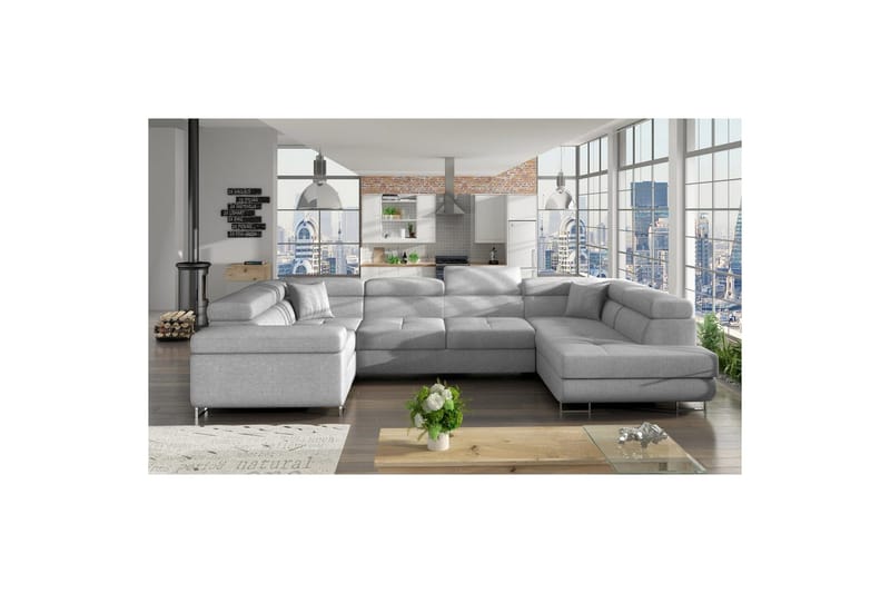 Seksjon Eltap Letto 340x202x90 cm - Sawana 21, Høyre - Møbler - Sofaer - Sovesofaer - Hjørnesovesofa
