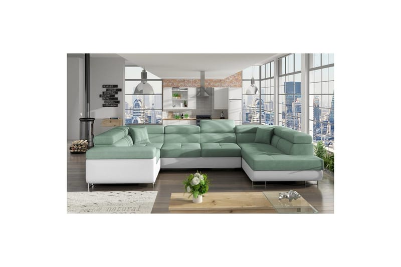 Seksjon Eltap Letto 340x202x90 cm - Soro 34, Soft 17, Rught - Møbler - Sofaer - Sovesofaer - Hjørnesovesofa