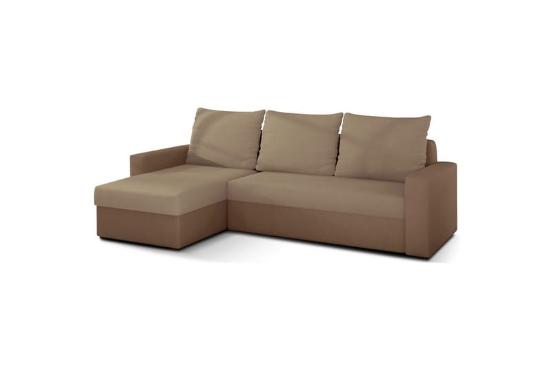 Seksjon Eltap Livio 237x150x72 cm - Alova 07, Alova 66, Beige - Møbler - Sofaer - Sovesofaer - Sovesofa divan