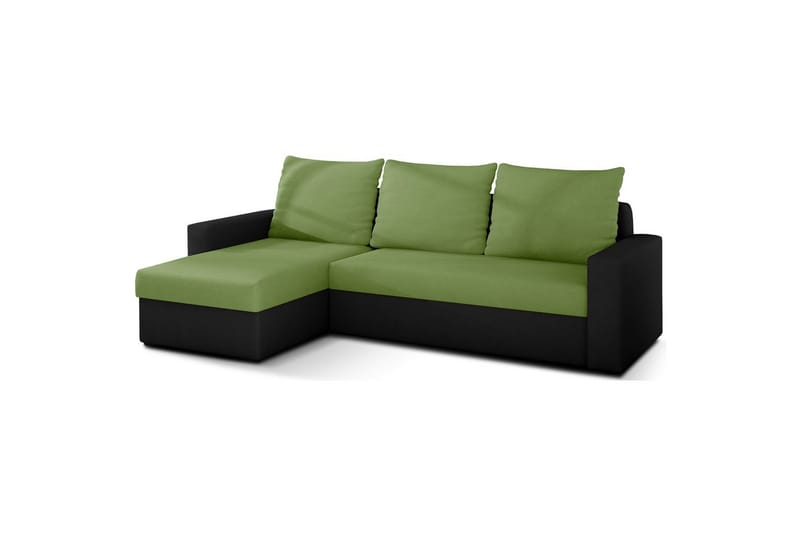 Seksjon Eltap Livio 237x150x72 cm, Alova 42, Alova, Grønn, Svart