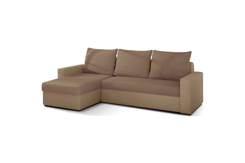 Seksjon Eltap Livio 237x150x72 cm - Alova 66, Alova 07, Beige - Møbler - Sofaer - Sovesofaer - Sovesofa divan