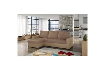 Seksjon Eltap Livio 237x150x72 cm - Alova 66, Alova 07, Beige - Møbler - Sofaer - Sovesofaer - Sovesofa divan