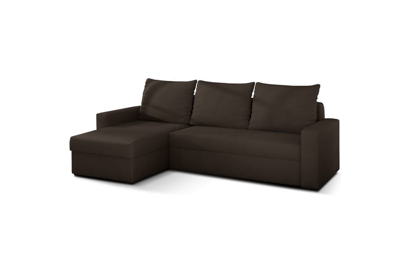 Seksjon Eltap Livio 237x150x72 cm - Alova 67, Brun - Møbler - Sofaer - Sovesofaer - Sovesofa divan