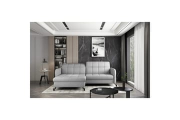 Seksjon Eltap Lorelle 225x160x105 cm - Grande 81, Grå, Venstre - Møbler - Sofaer - Sovesofaer - Sovesofa divan