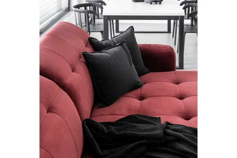 Seksjon Eltap Lorelle 225x160x105 cm - Inari 23, Brun, Høyre - Møbler - Sofaer - Sovesofaer - Sovesofa divan