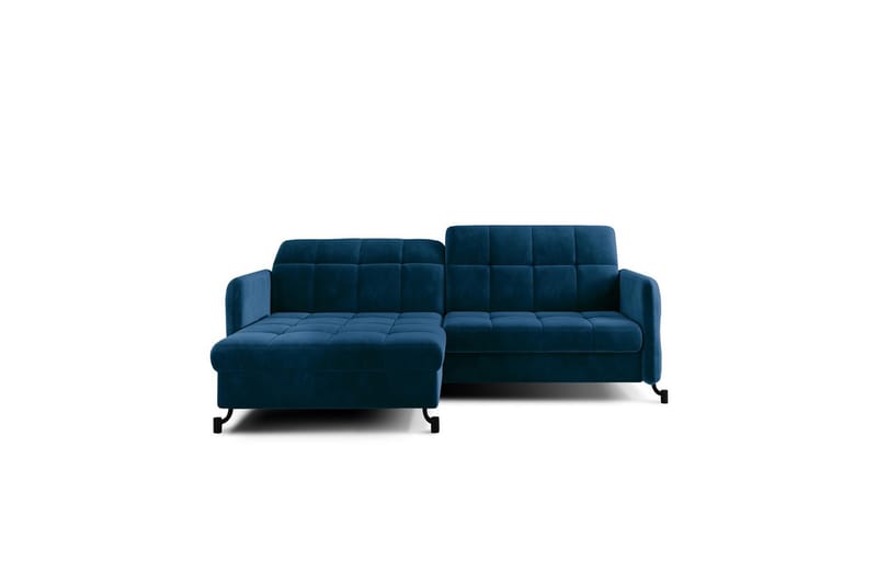 Seksjon Eltap Lorelle 225x160x105 cm - Kronos 09, Mørk Blå, Venstre - Møbler - Sofaer - Sovesofaer - Sovesofa divan