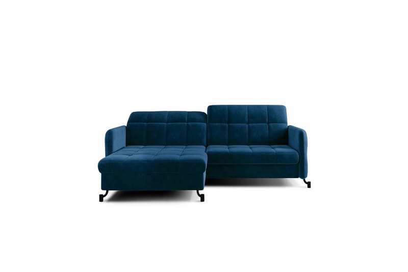 Seksjon Eltap Lorelle 225x160x105 cm - Kronos 09, Mørk Blå, Venstre - Møbler - Sofaer - Sovesofaer - Sovesofa divan