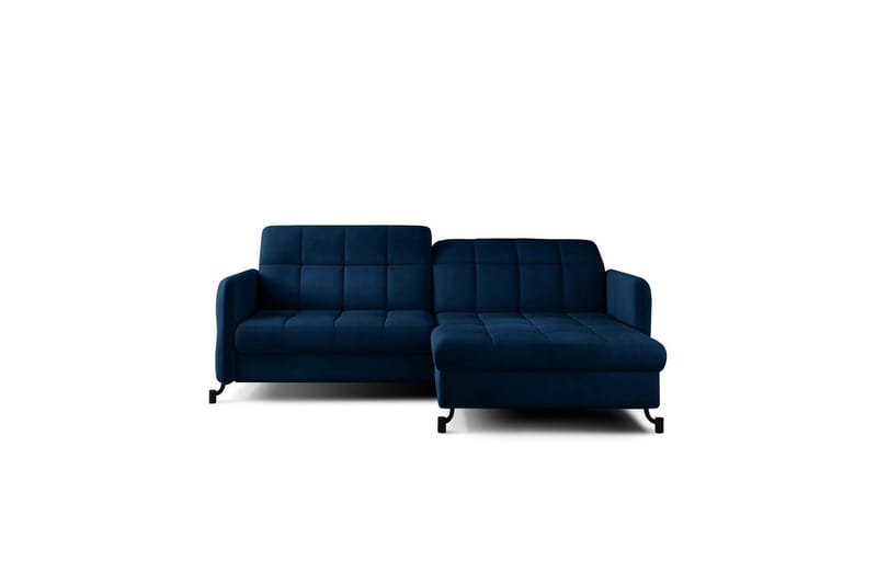Seksjon Eltap Lorelle 225x160x105 cm - Monolith 77, Blå, Høyre - Møbler - Sofaer - Sovesofaer - Sovesofa divan